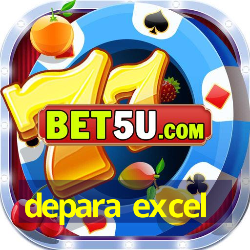 depara excel